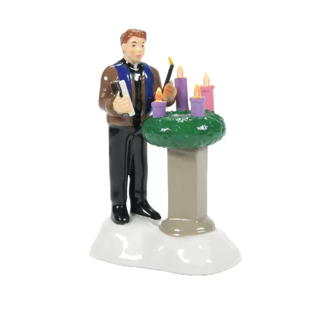 Department 56 Original Snow Village-Advent Wreath Countdown