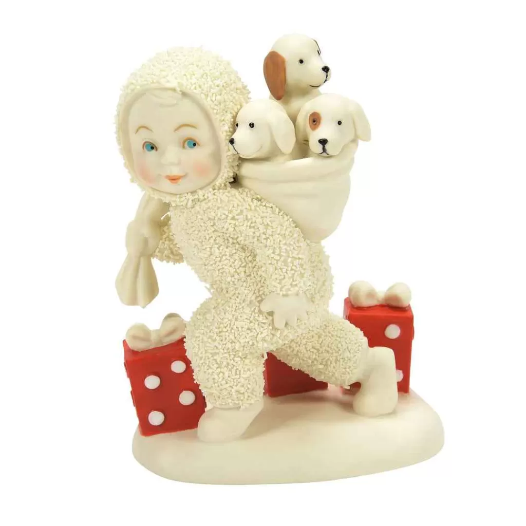 Department 56 New 2023 Snowbabies-Bag Of Christmas Puppies