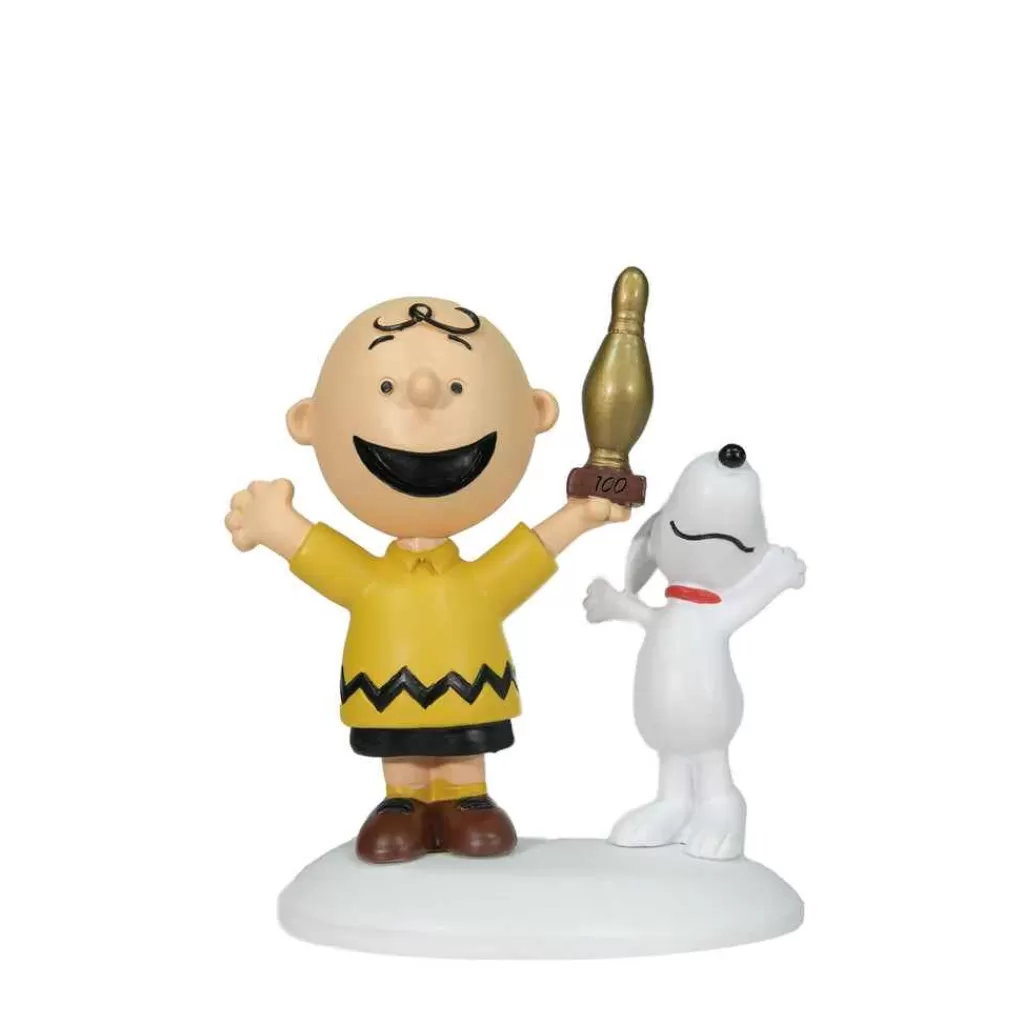 Department 56 Peanuts Village-Charlie Brown Breaks 100