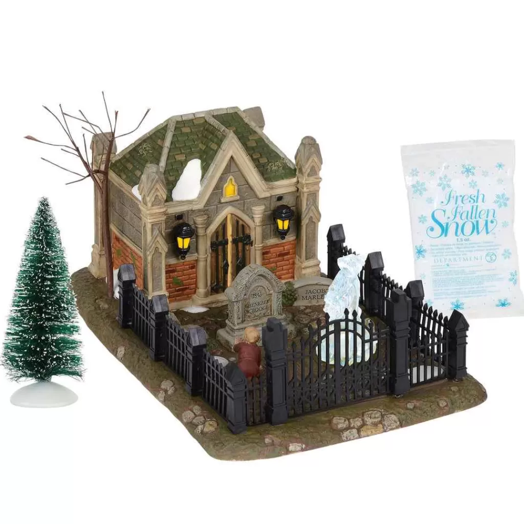 Department 56 Dickens A Christmas Carol-Christmas Carol Cemetery