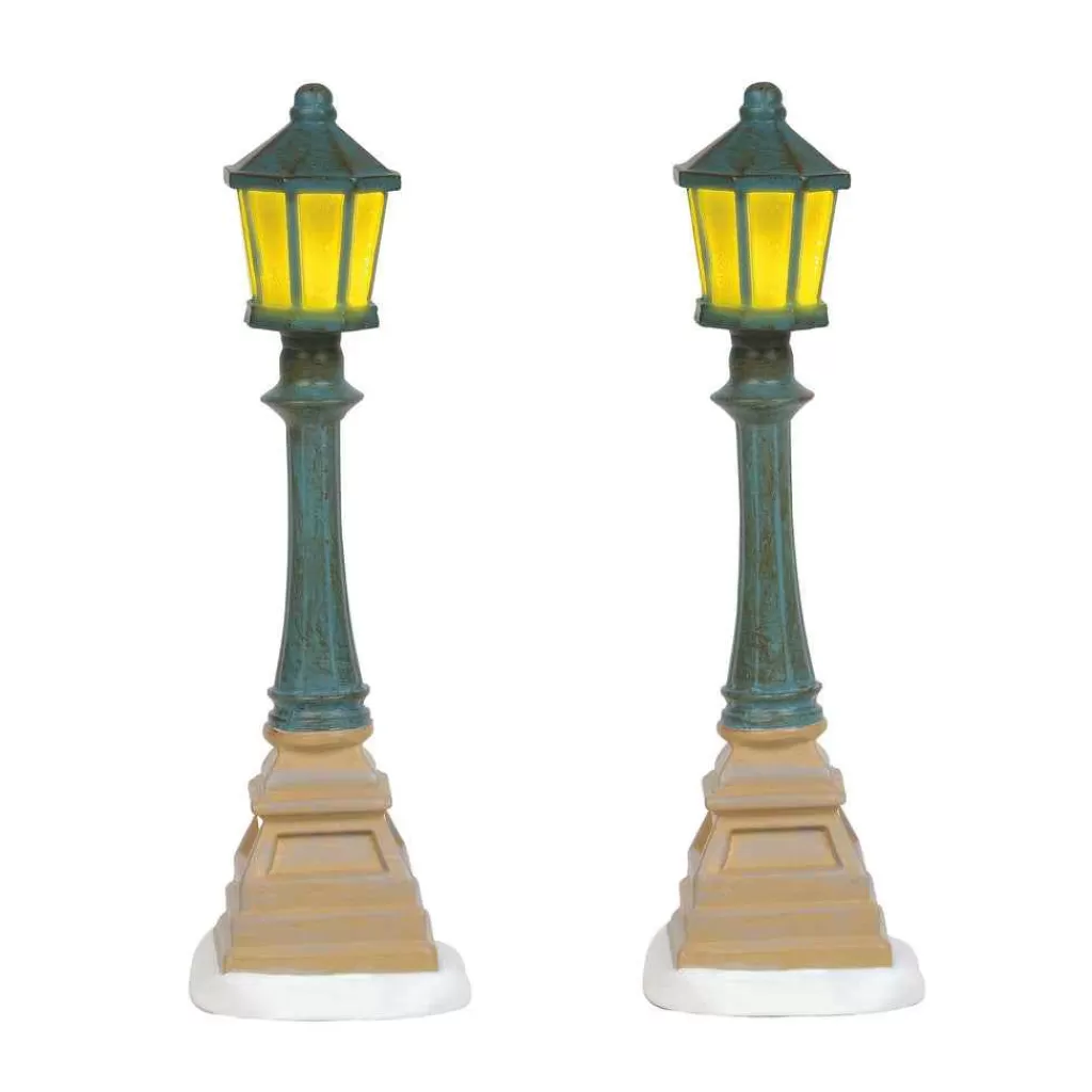 Department 56 Village Accessories-Christmas Street Lanterns