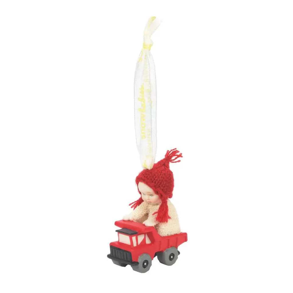 Department 56 Snowbabies Ornaments-Christmas Truckin' Ornament