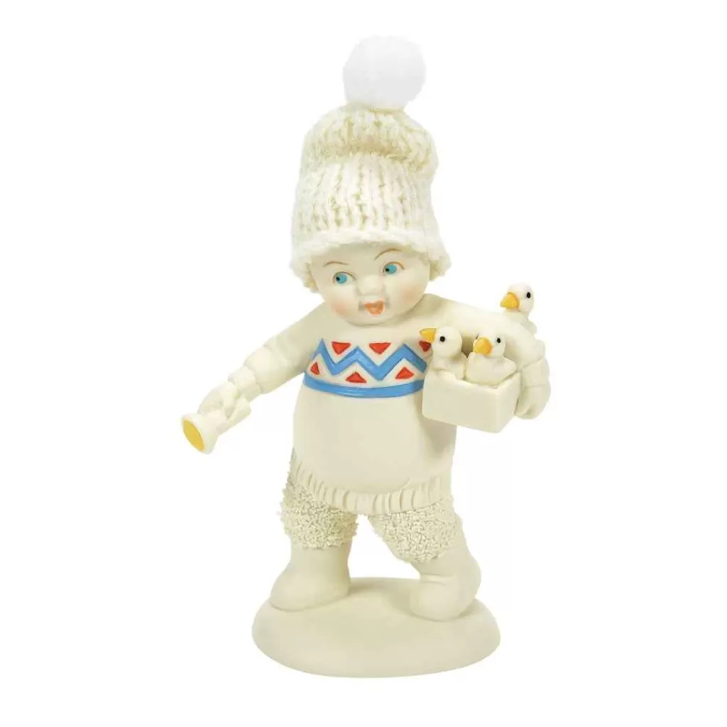 Department 56 Snowbabies Classic Collection-Collecting The Baby Puffins