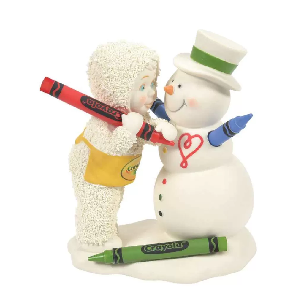 Department 56 Snowbabies Guest-Colorful Snowman