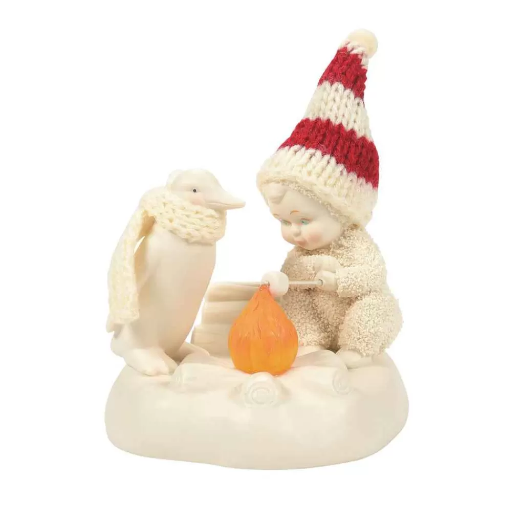 Department 56 Snowbabies Classic Collection-Cozy Campfire