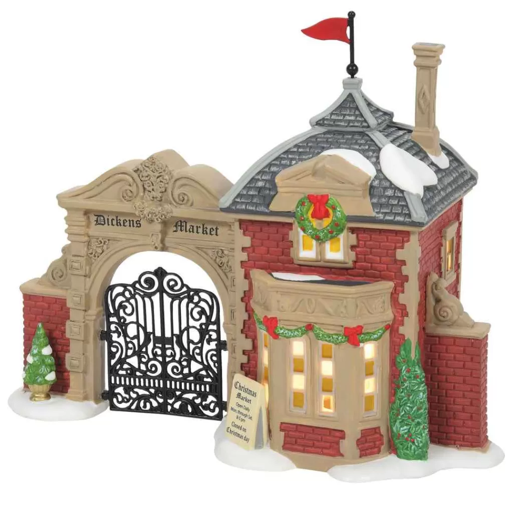 Department 56 Dickens Village-Dickens' Market Gate