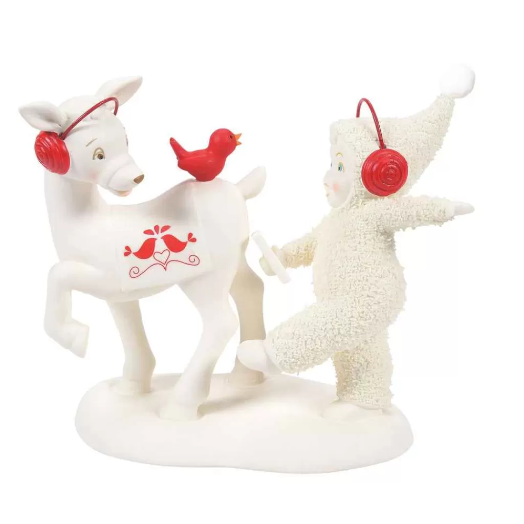 Department 56 Snowbabies Christmas Memories-Do You Hear What I Hear