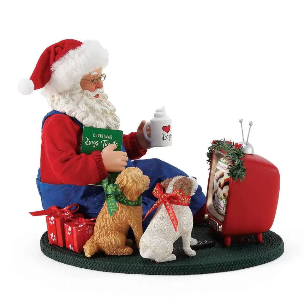 Department 56 Santa And His Pets-Foodies