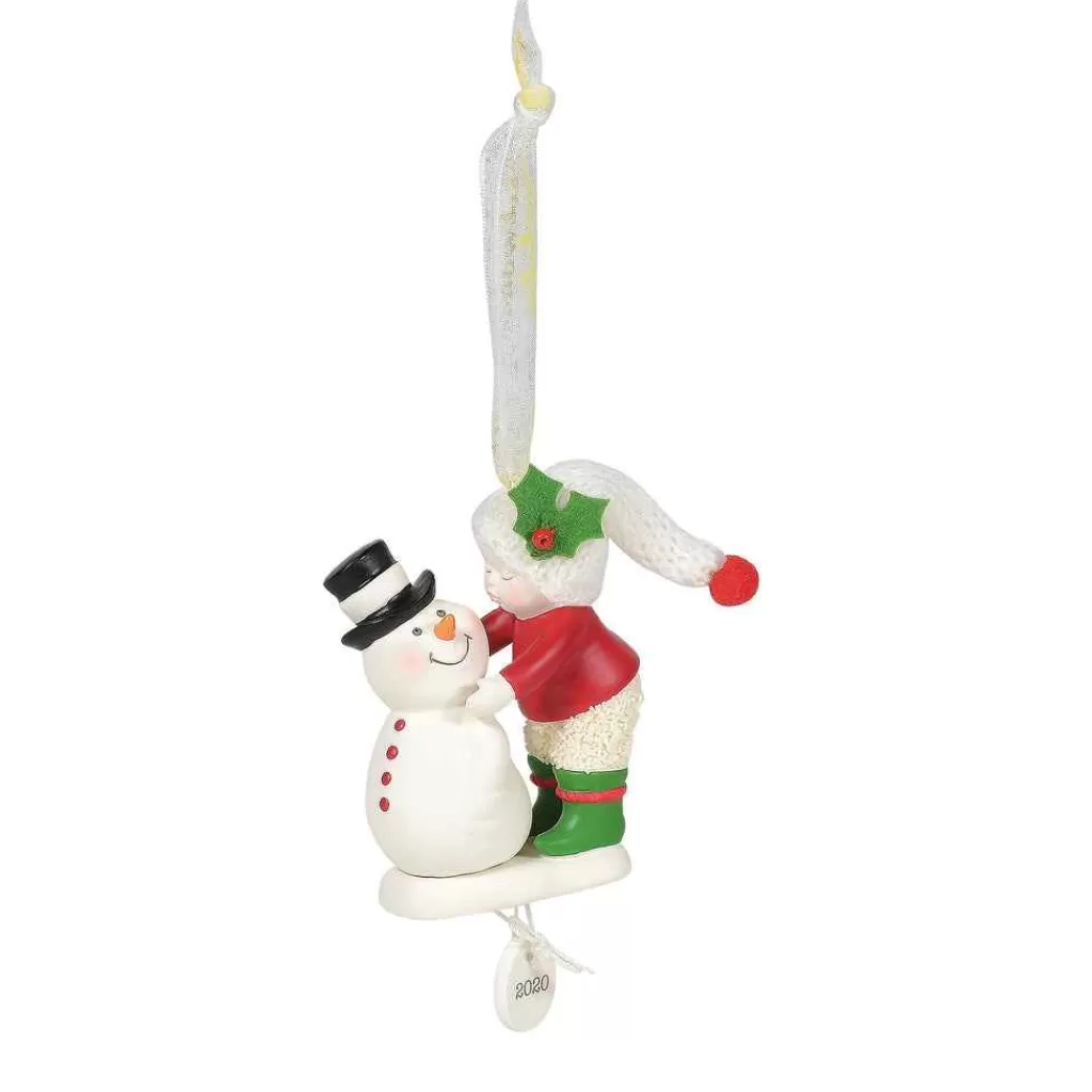 Department 56 Snowbabies Ornaments-Frosty Kisses Ornament, 2020