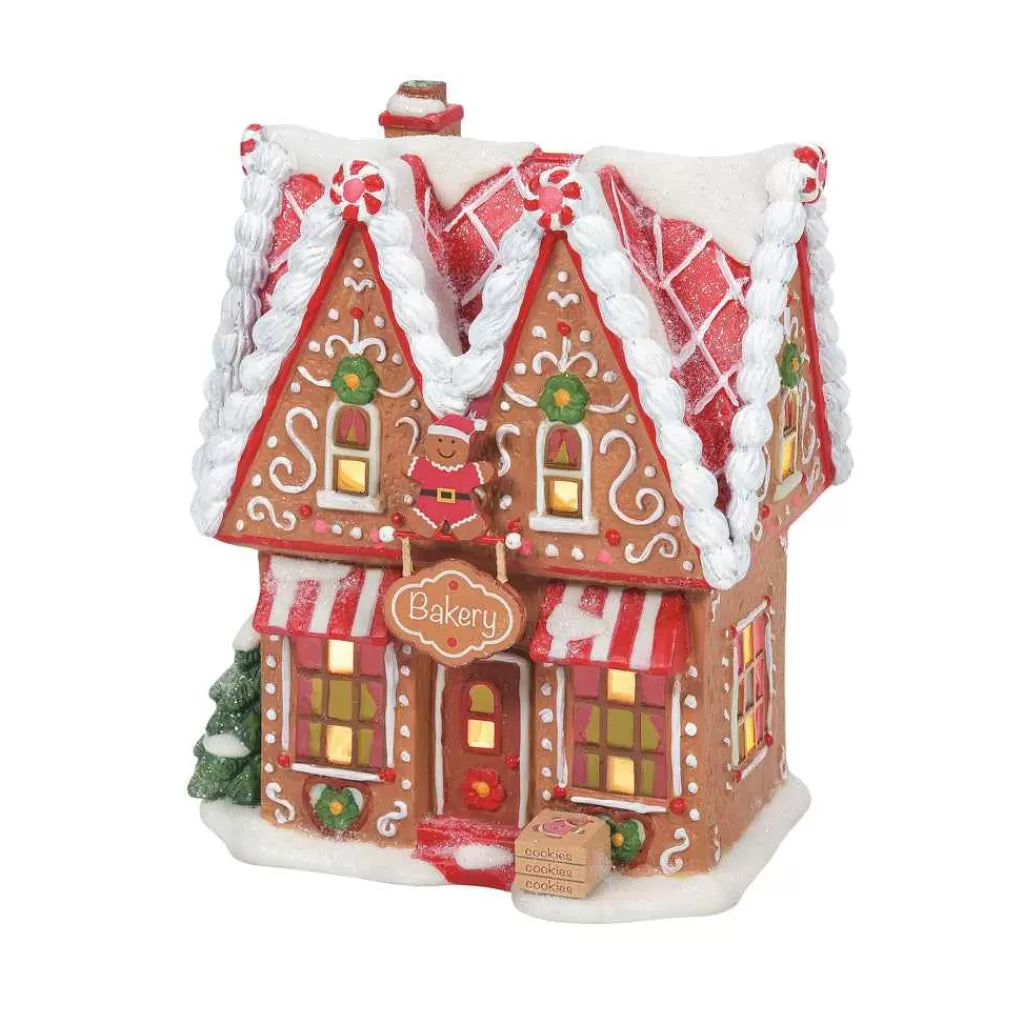 Department 56 North Pole Series-Gingerbread Bakery