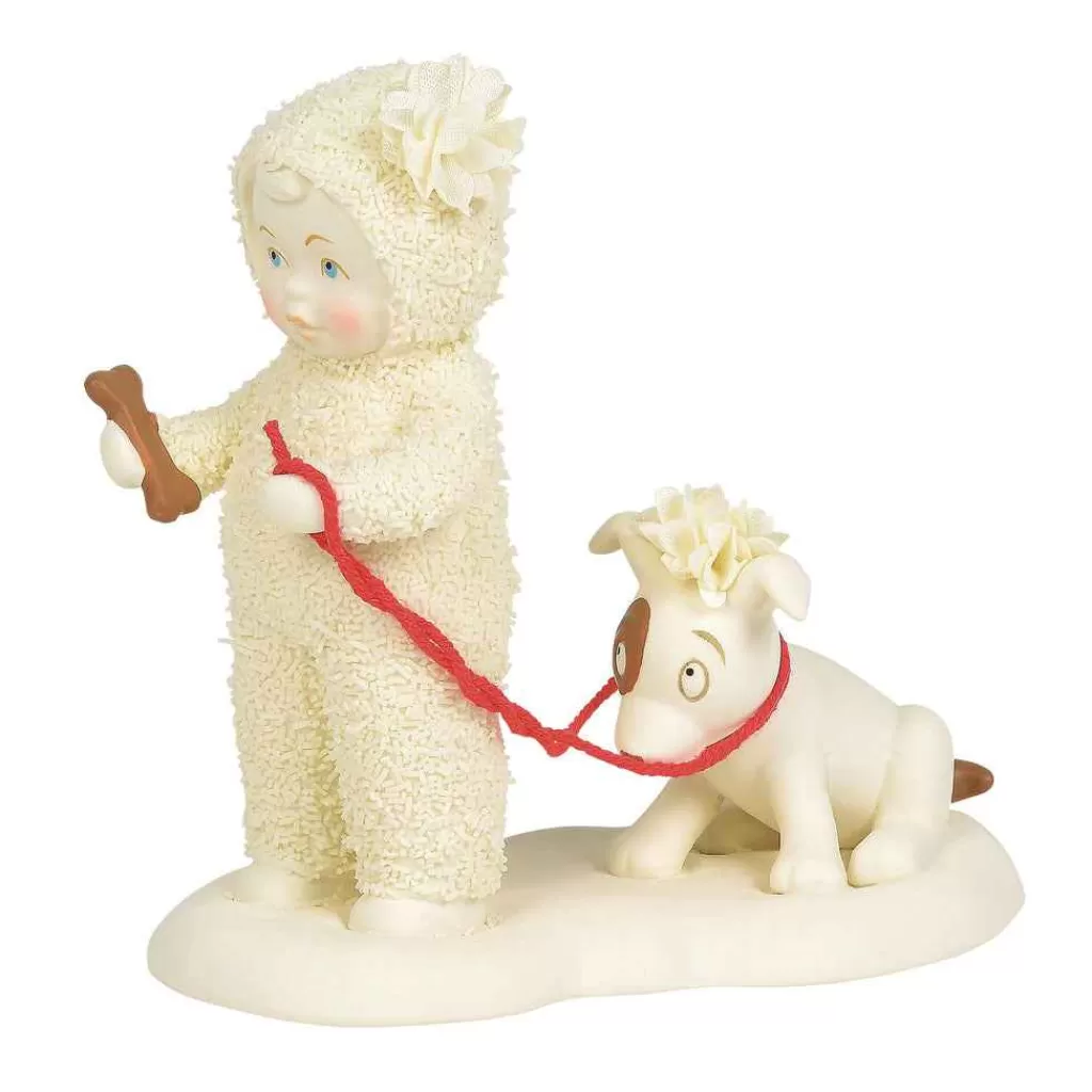 Department 56 Snowbabies Classic Collection-Give A Dog A Bone