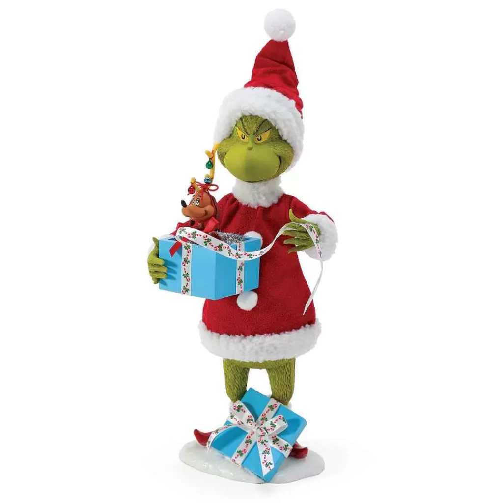 Department 56 Licensed-Grinch & Max