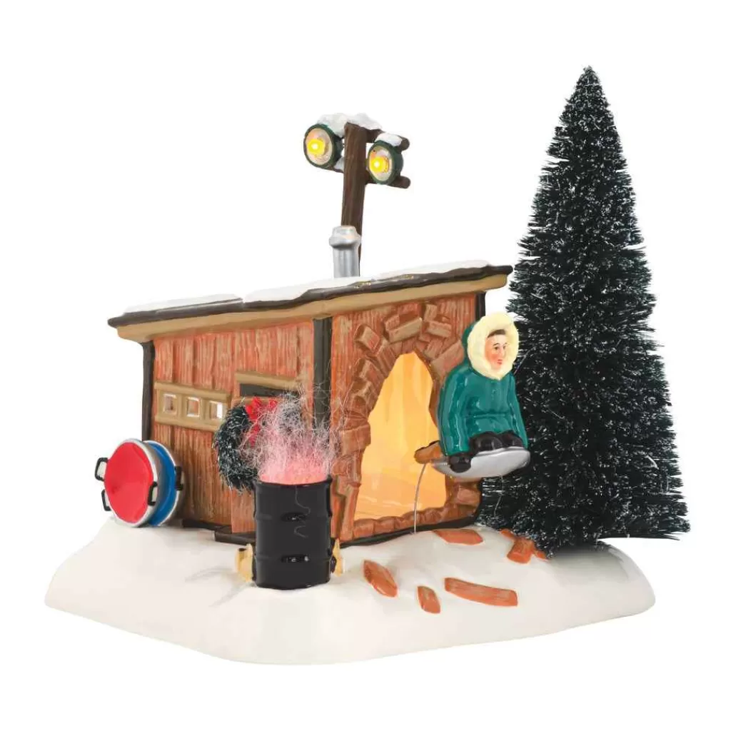 Department 56 Original Snow Village-Griswold Sled Shack