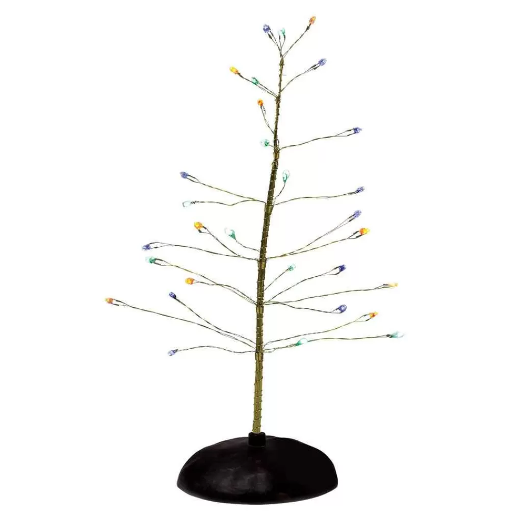 Department 56 Village Halloween Accessories-Halloween Multi-Color Tree