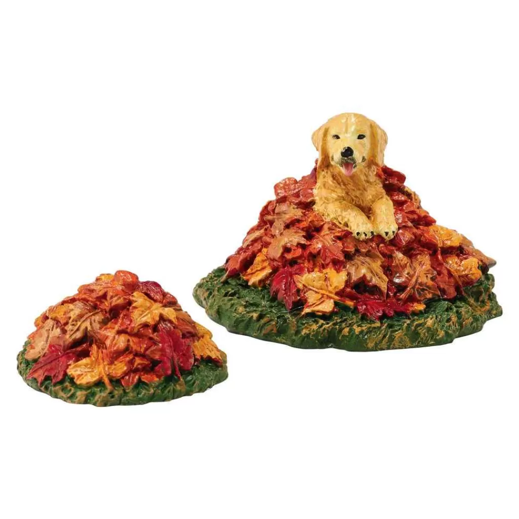 Department 56 Village Accessories-Harvest Fields Pup