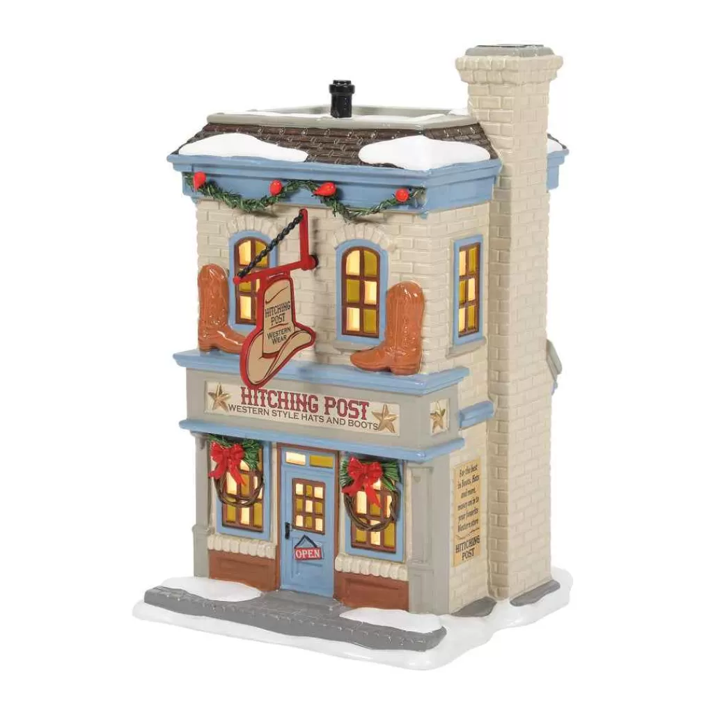 Department 56 Original Snow Village-Hitching Post