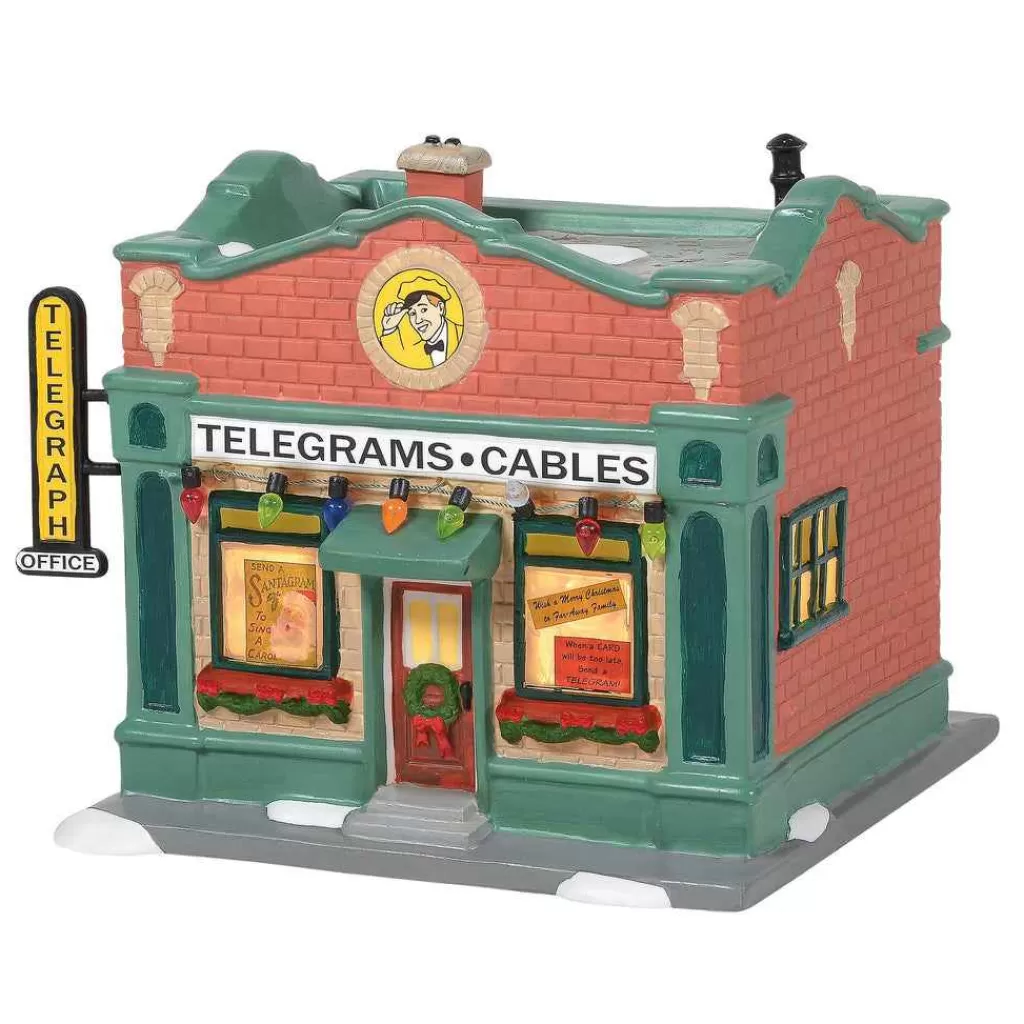 Department 56 A Christmas Story Village-Hohman Telegraph Office