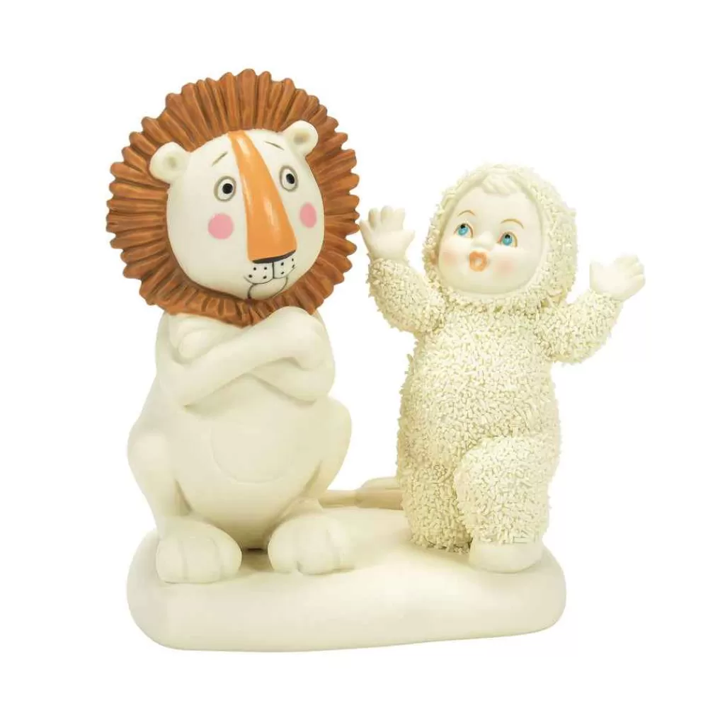 Department 56 New 2023 Snowbabies-How Do You Scare A Lion?