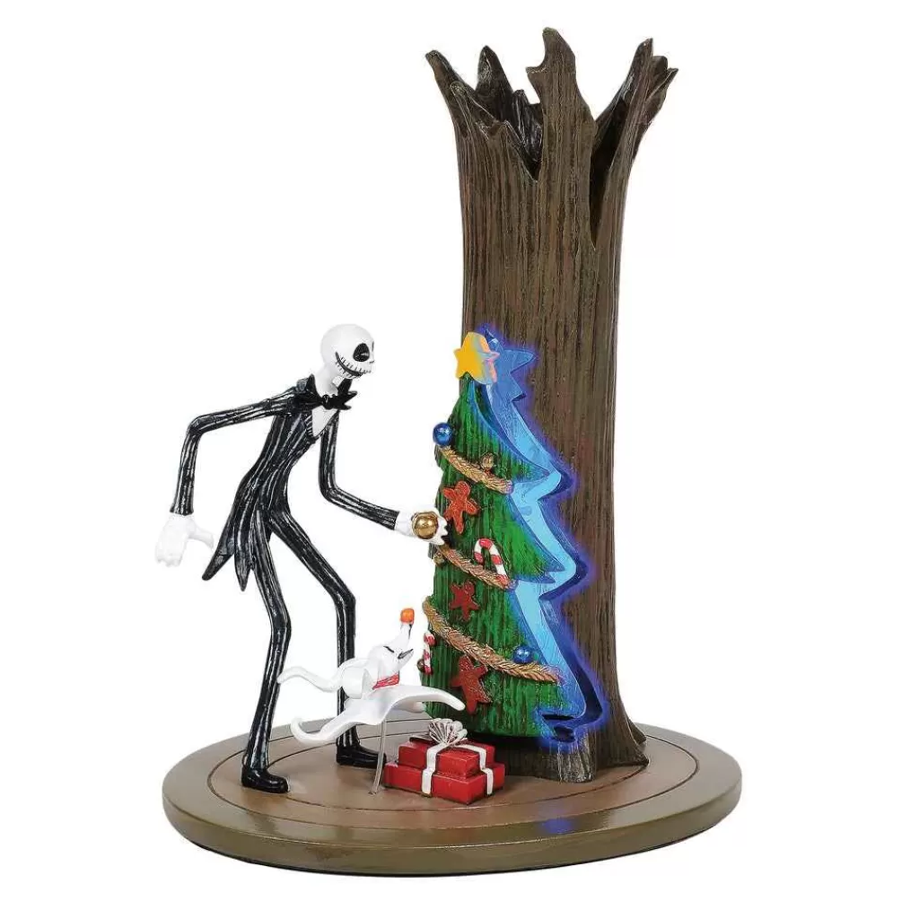 Department 56 Nightmare Before Christmas Village-Jack Discovers Christmas Town