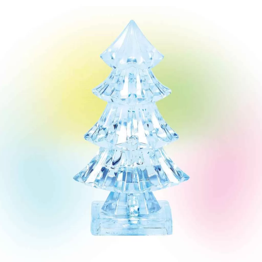 Department 56 Village Accessories-Lit Ice Castle Tree