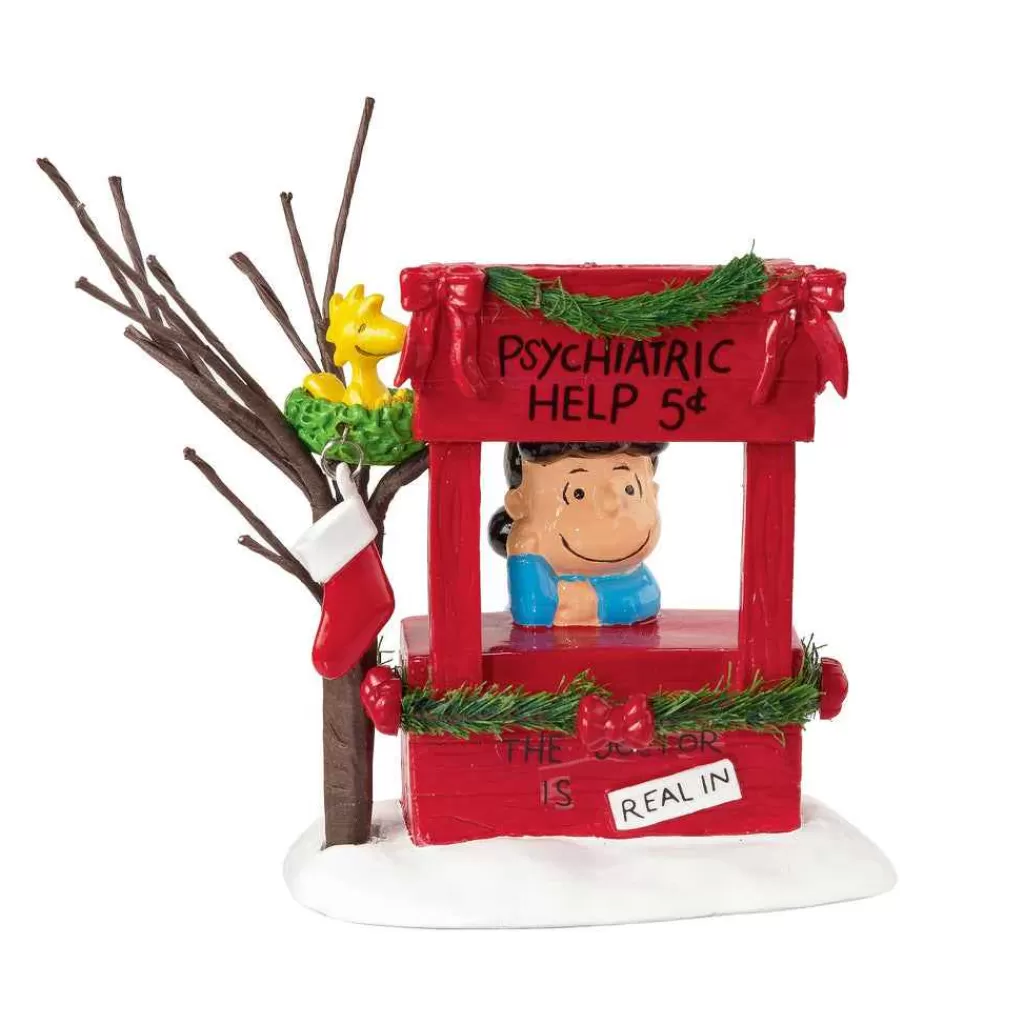 Department 56 Peanuts Village-Lucy Is In