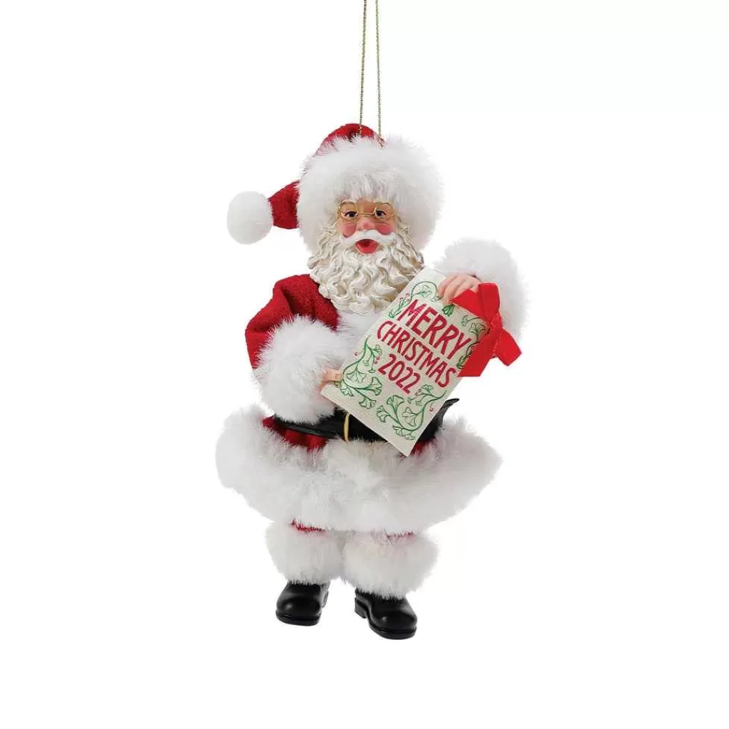 Department 56 Possible Dream Ornaments-Merry Christmas 2022 Orn