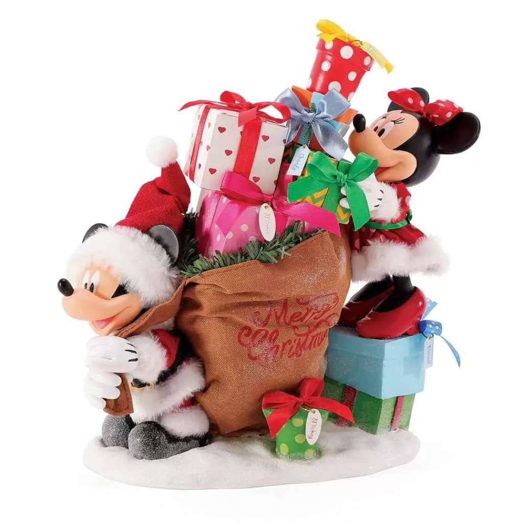 Department 56 Licensed-Minnie&Mickey'S Christmas Eve