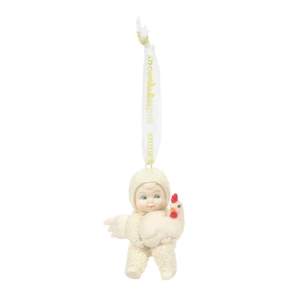 Department 56 Snowbabies Ornaments-Mother Hen Ornament