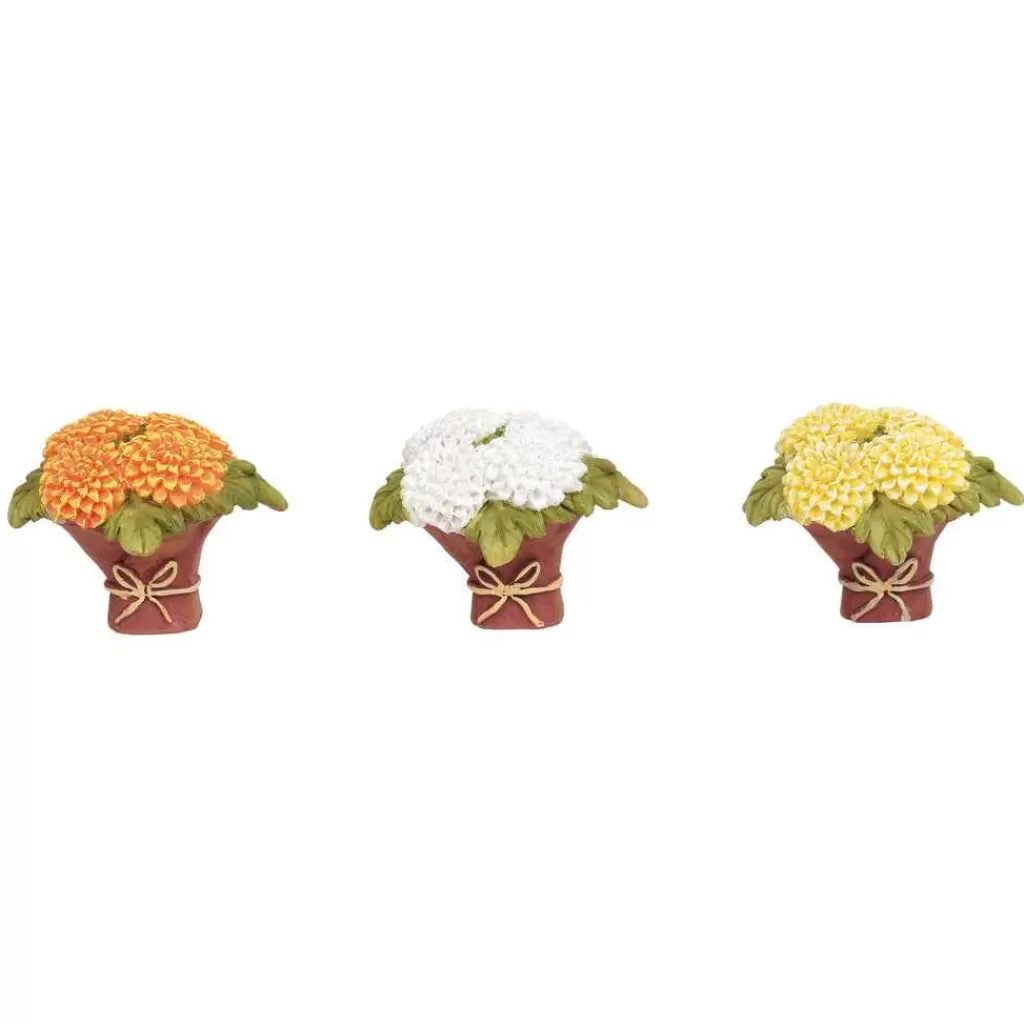 Department 56 Village Accessories-Mums For Mom