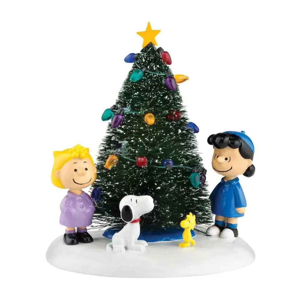 Department 56 Peanuts Village-O'Christmas Tree