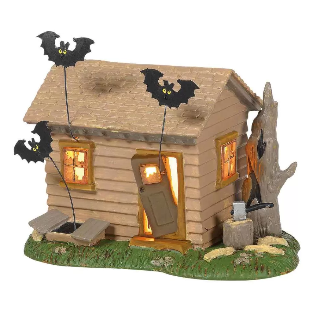 Department 56 Peanuts Village-Peanuts Haunted House