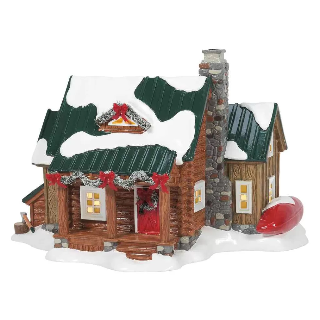 Department 56 Hot Properties Village-Pine Ridge Cabin