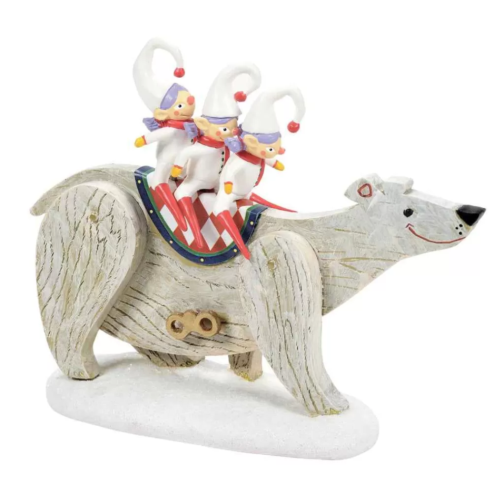 Department 56 Nightmare Before Christmas Village-Polar Bear Ride