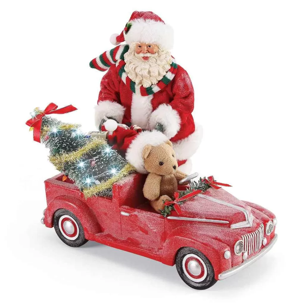 Department 56 Christmas Traditions-Red Pedal Truck