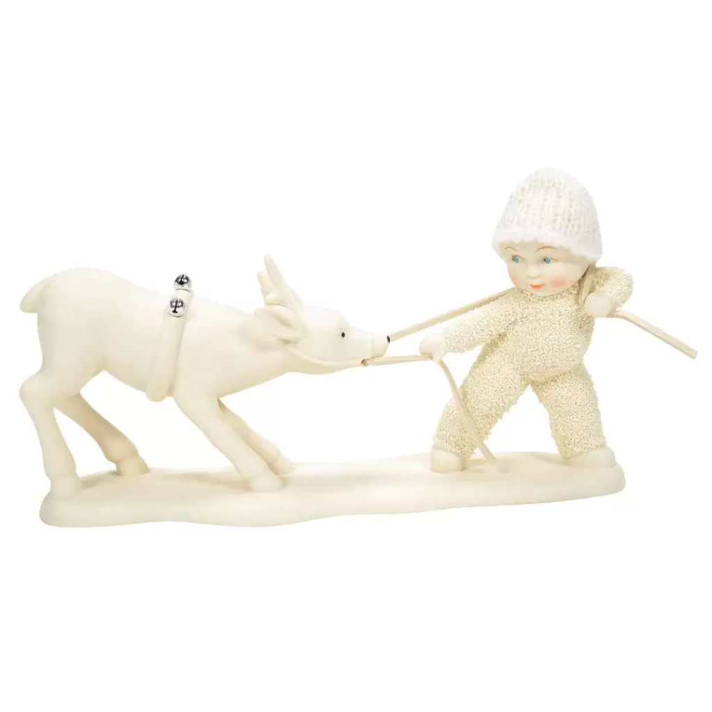 Department 56 New 2023 Snowbabies-Reluctant Reindeer