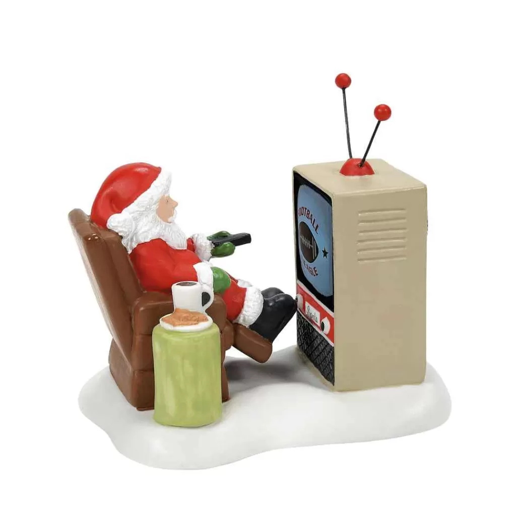 Department 56 North Pole Series-Santa At The Man Cave