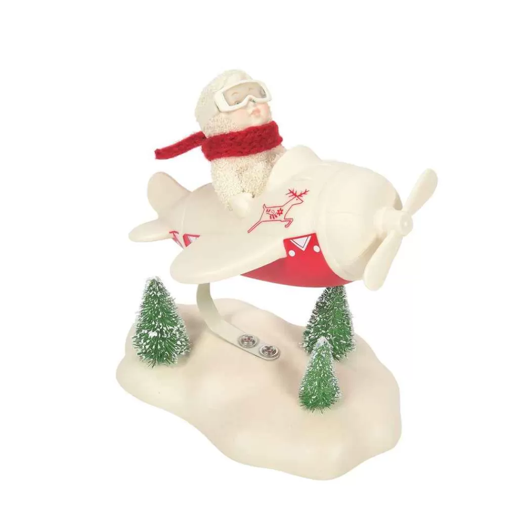 Department 56 Snowbabies Classic Collection-Santa, I'M On My Way