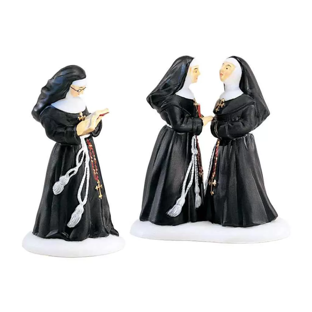 Department 56 Village Accessories-Sisters Of The Abbey Set