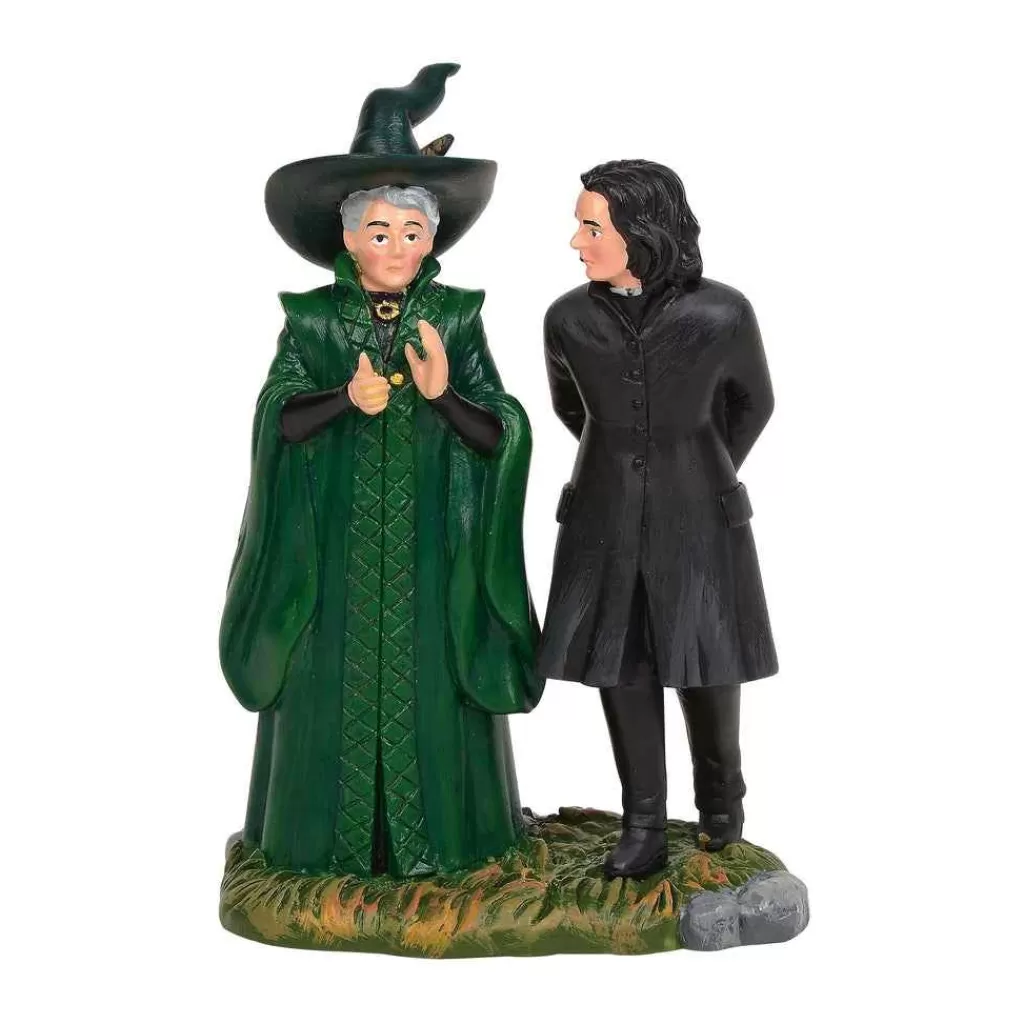 Department 56 Harry Potter Village-Snape & Mcgonagall