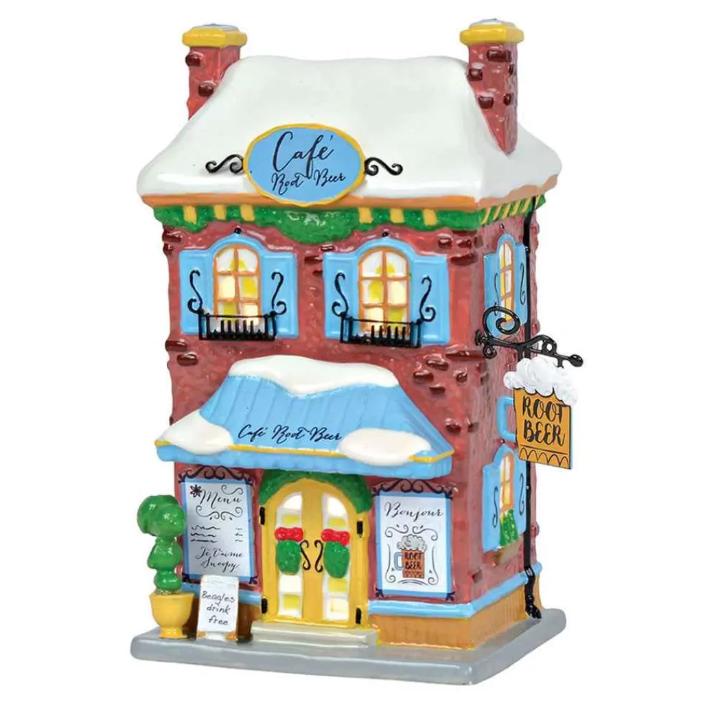 Department 56 Peanuts Village-Snoopy'S Root Beer Cafe