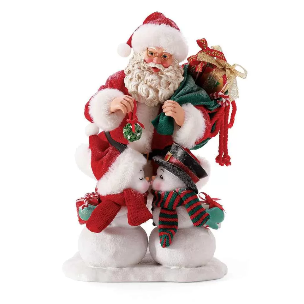 Department 56 New Santas-Snowy Kisses