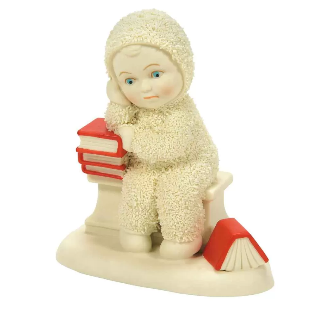 Department 56 New 2023 Snowbabies-So Many Books So Little Time