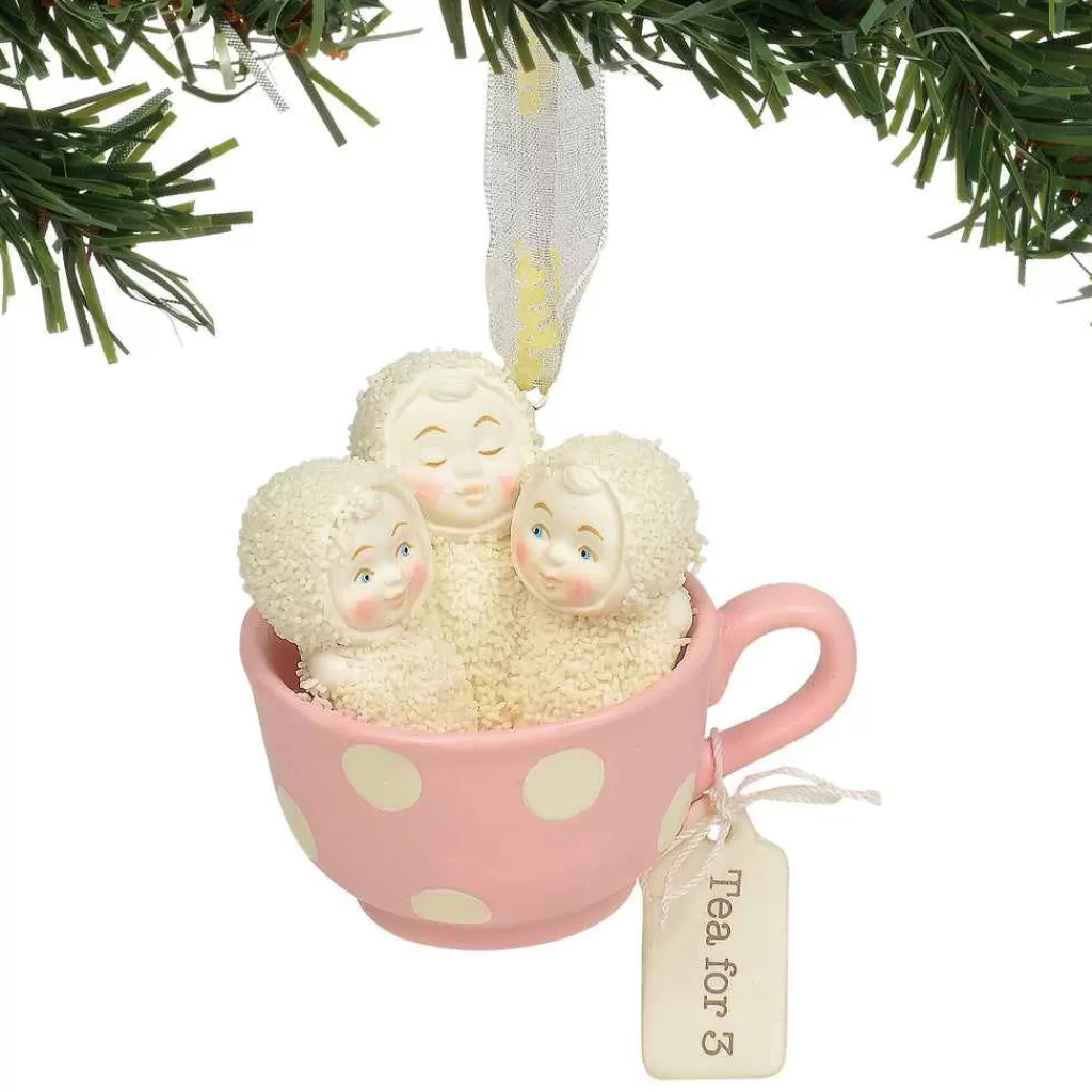 Department 56 Snowbabies Ornaments-Tea For Three Ornament