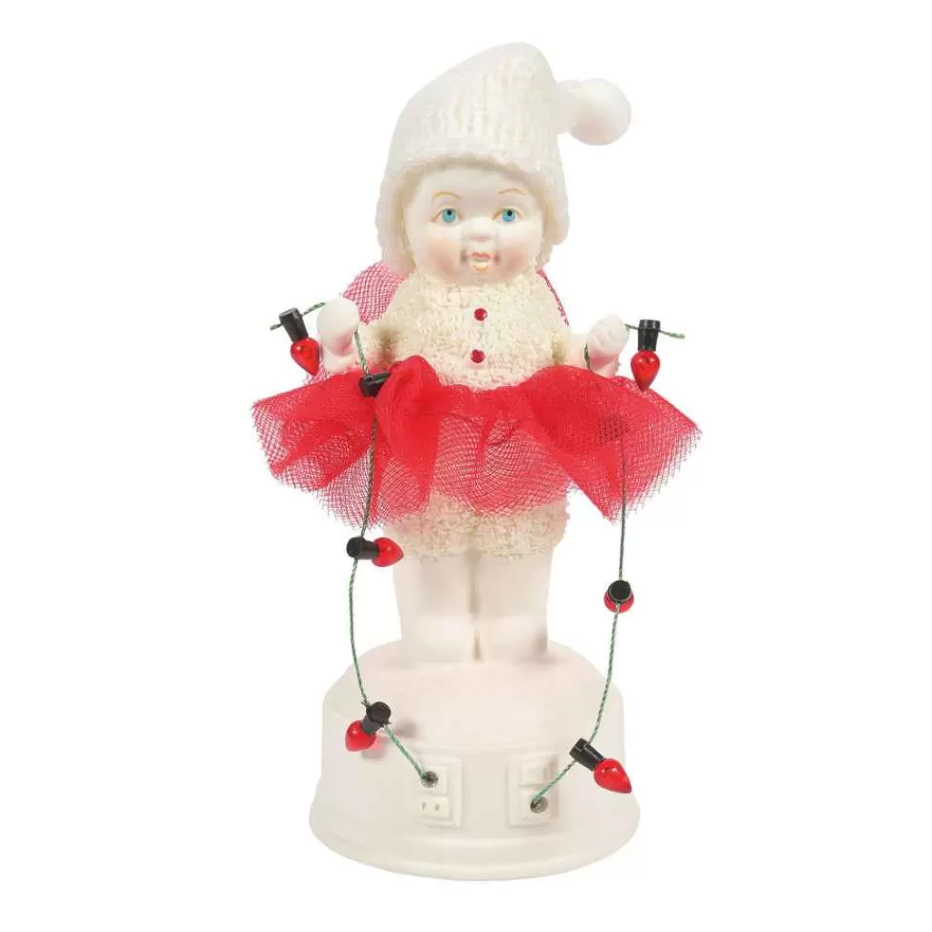 Department 56 Snowbabies Classic Collection-Testing The Lights