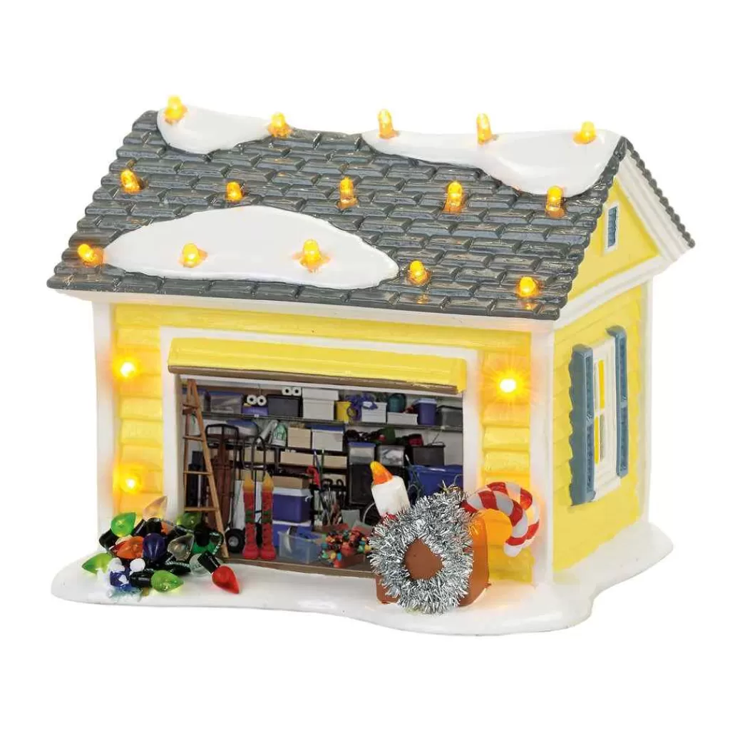 Department 56 Original Snow Village-The Griswold Holiday Garage