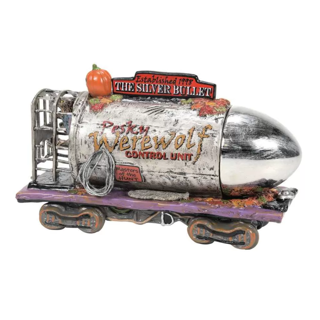 Department 56 Snow Village Halloween-The Silver Bullet, 25Th Anniv