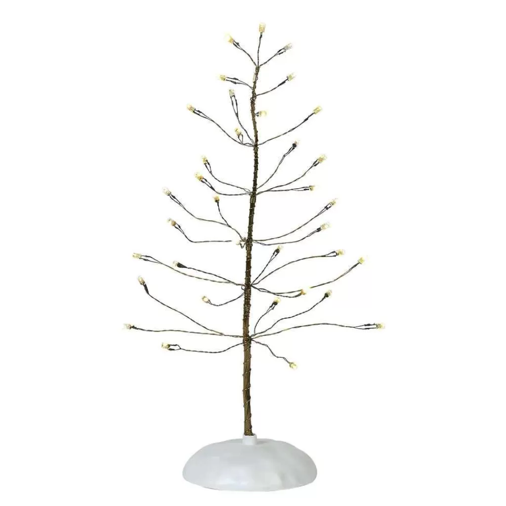 Department 56 Village Accessories-Winter Brite Tree White