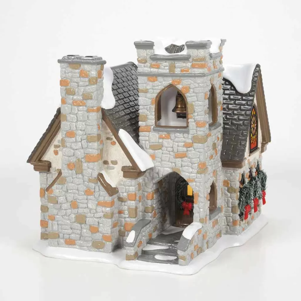 Department 56 Original Snow Village-Woodlands Family Church