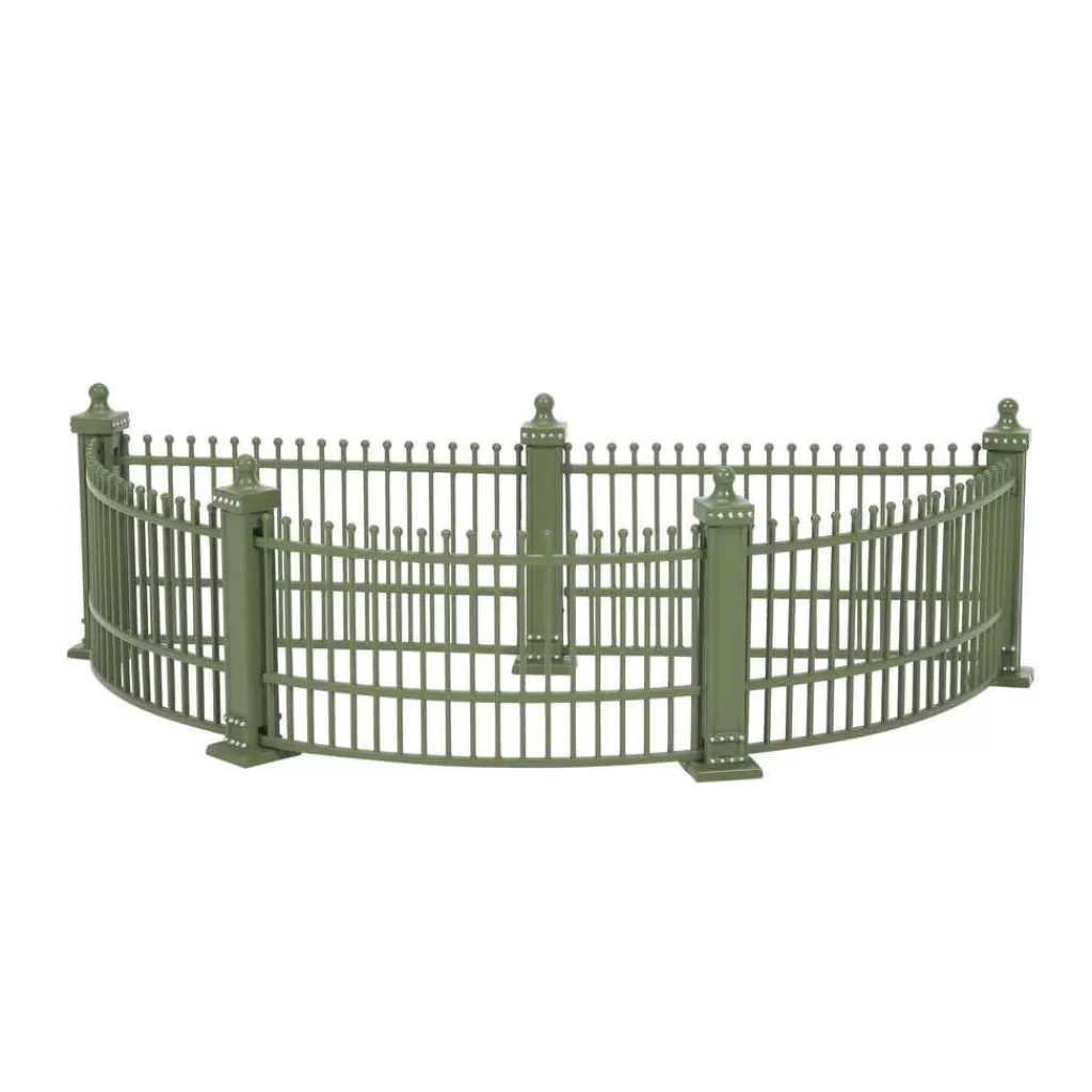 Department 56 Village Accessories-Zoological Gardens Fence St/10